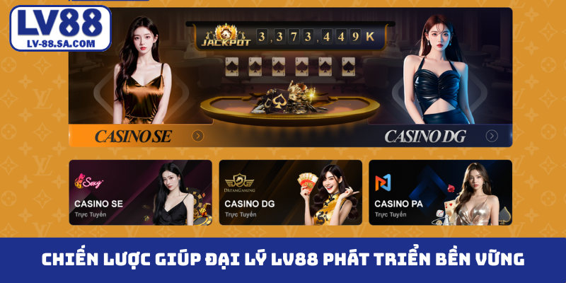 Chiến lược giúp đại lý LV88 phát triển bền vững