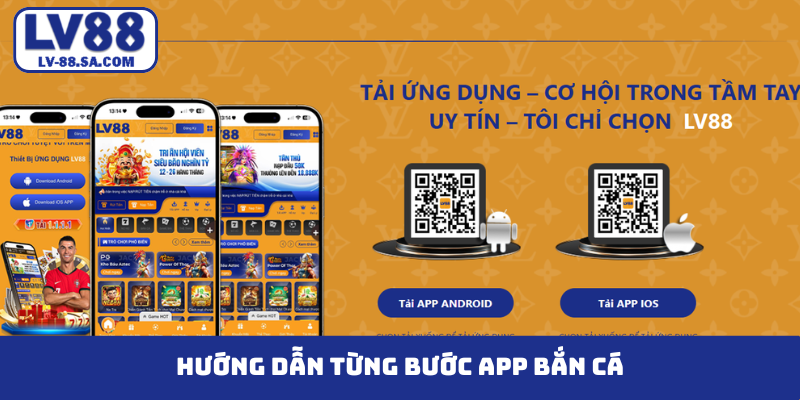 Hướng dẫn từng bước app bắn cá