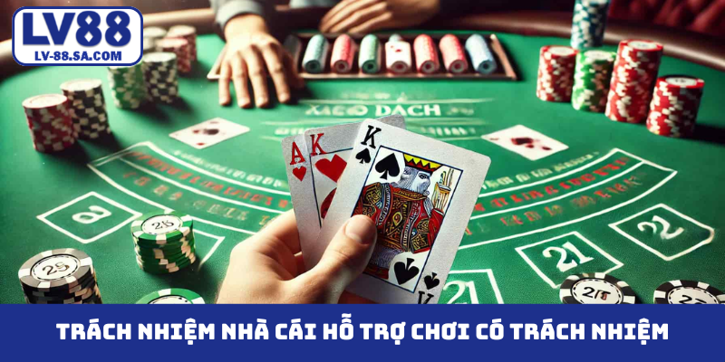 Trách nhiệm nhà cái hỗ trợ chơi có trách nhiệm